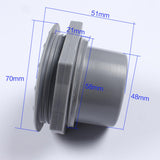 Maxbell 16xRV Trailer Yacht Side Roof Air Exhaust Vent Ventilation Outlet Vent Grey