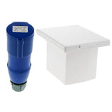 3xRV Camper 220V-240V 16A External Flush Hook Up Waterproof  Plug Socket White