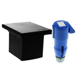 3xRV Camper 220V-240V 16A External Flush Hook Up Waterproof  Plug Socket Black