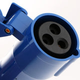 3xRV Camper 220V-240V 16A External Flush Hook Up Waterproof  Plug Socket Black