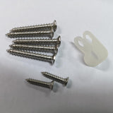 3xRV Camper 220V-240V 16A External Flush Hook Up Waterproof  Plug Socket Black