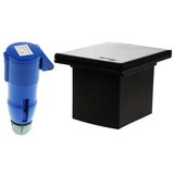 3xRV Camper 220V-240V 16A External Flush Hook Up Waterproof  Plug Socket Black