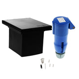 3xRV Camper 220V-240V 16A External Flush Hook Up Waterproof  Plug Socket Black