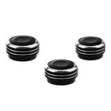 Maxbell 10x3 Pieces Air conditioner Knob Control Switch for Vela Vitz Vios black