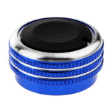 Maxbell 6x3 Pieces Air conditioner Knob Control Switch for Vela Vitz Vios blue