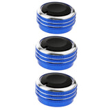 Maxbell 6x3 Pieces Air conditioner Knob Control Switch for Vela Vitz Vios blue