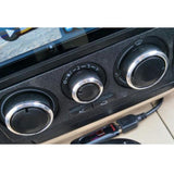 Maxbell 12x3 Pieces Air conditioner Knob Control Switch for Vela Vitz Vios classical black