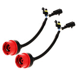 Maxbell 2x2x D2 D2S D4C D4R HID Light Bulb Socket Harness Wire Wiring Plug Connector