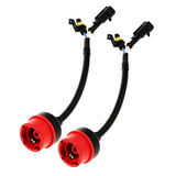 Maxbell 2x2x D2 D2S D4C D4R HID Light Bulb Socket Harness Wire Wiring Plug Connector