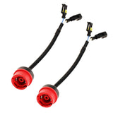 Maxbell 2x2x D2 D2S D4C D4R HID Light Bulb Socket Harness Wire Wiring Plug Connector