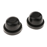 Maxbell 2x2x Universal HID LED Headlight Headlamp Dust Cover Light Cap Dustproof 70mm