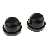 Maxbell 2x2x Universal HID LED Headlight Headlamp Dust Cover Light Cap Dustproof 75mm