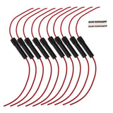 Maxbell Maxbell 10x Brand New 6x30 AGC Fuse 16 AWG Holder Inline Screw Type W/ Glass Fast Blow Fuses