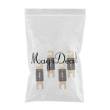 Maxbell 2x4pcs Universal 200AMP ANL Gold Plated Flat Blade Fuses for Car Auto Vehicle