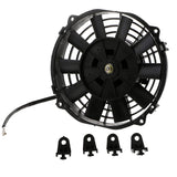 Maxbell 8'' Car Motorcycle Electric Radiator Cooling Fan 80W 12V for Water Tank Heat Dissipation