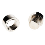 Maxbell 3xStainless Steel M18*1.5mm O2 Oxygen Sensor Bung Extender Spacer Adapter