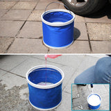 Maxbell 11L Collapsible Bucket Car Wash Storage+Wash  Water Bucket Filter