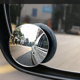 Maxbell 2x2 Pieces Car Blind Spot Mirror 360 Wide Angle Adjustable Rear Side View  A