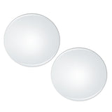 Maxbell 2x2 Pieces Car Blind Spot Mirror 360 Wide Angle Adjustable Rear Side View  A