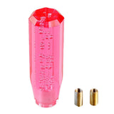 Maxbell Transparent Gear shift knob Crystal Bubble Shift Knob Manual Fitment pink - Aladdin Shoppers