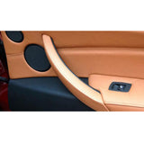 Maxbell 2X Right Inner Door Panel Handle Outer Trim for 04-12  E90 3-Series Black