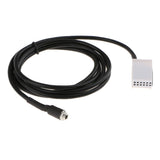 Maxbell 16x12Pin to 3.5mm Female AUX Input Adapter Cable for VW Passat Golf 6 RCD510