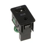 Car USB AUX Auxiliary Input Switch Button Fit for RCD510+ RCD310+ RCD300+