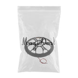 Maxbell 4xCar Horn Decorative Cover Speaker Grilles Protector Black for Light 6.5inch