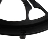 Maxbell 6xCar Horn Decorative Cover Speaker Grilles Protector Black for Light 6.5inch