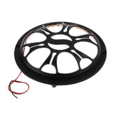 Maxbell 6xCar Horn Decorative Cover Speaker Grilles Protector Black for Light 6.5inch