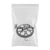 Maxbell 2xCar Horn Decorative Cover Speaker Grilles Protector Black for Light 8inch