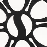 Maxbell 2xCar Horn Decorative Cover Speaker Grilles Protector Black for Light 8inch