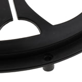Maxbell 2xCar Horn Decorative Cover Speaker Grilles Protector Black for Light 8inch