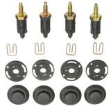 Maxbell 3x8Piece 2.0HDI Engine Cover Bolt Bonnet Hood Clip For CITROEN PEUGEOT 307 406