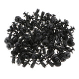 Maxbell 2x100Pcs Plastic Rivets Car Bumper Fender Clips Door Panel Screws 6mm Hole Dia