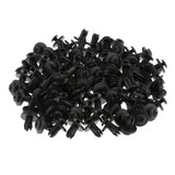 Maxbell 2x100Pcs Plastic Rivets Car Bumper Fender Clips Door Panel Screws 6mm Hole Dia