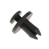 Maxbell 2x100Pcs Plastic Rivets Car Bumper Fender Clips Door Panel Screws 6mm Hole Dia