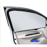 Maxbell 4x1 Pair Magnetic Sunshade Shield Curtains Double Sides for Car Oblique Window