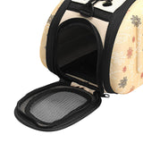 Maxbell Maxbell Foldable Pet Carrier Bag Dog Travel Carrier Bag For Small Pet Outdoor Yellow