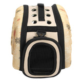 Maxbell Maxbell Foldable Pet Carrier Bag Dog Travel Carrier Bag For Small Pet Outdoor Yellow