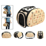 Maxbell Maxbell Foldable Pet Carrier Bag Dog Travel Carrier Bag For Small Pet Outdoor Yellow