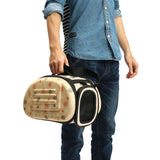 Maxbell Maxbell Foldable Pet Carrier Bag Dog Travel Carrier Bag For Small Pet Outdoor Yellow