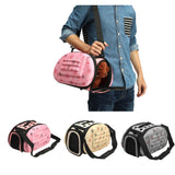 Maxbell Maxbell Foldable Pet Carrier Bag Dog Travel Carrier Bag For Small Pet Outdoor Yellow