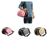 Maxbell Maxbell Foldable Pet Carrier Bag Dog Travel Carrier Bag For Small Pet Outdoor Yellow