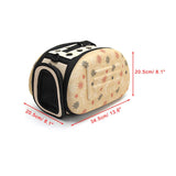 Maxbell Maxbell Foldable Pet Carrier Bag Dog Travel Carrier Bag For Small Pet Outdoor Yellow