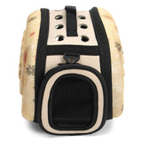 Maxbell Maxbell Foldable Pet Carrier Bag Dog Travel Carrier Bag For Small Pet Outdoor Yellow