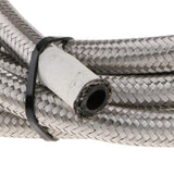 Maxbell AN 6 Nylon Braided Oil Fuel Hose for 10 Pieces Aluminum Fittings