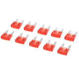 Maxbell 4x10 Pieces Mini10A Blade Fuse Assortment Kit for Auto Car Truck Replacement
