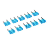 Maxbell 4x10 Pieces Mini 15A Blade Fuse Assortment Kit for Auto Car Truck Replacement