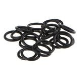 Maxbell 2x20 Pieces Replacement Twin Cam Oil Drain Plug O-Rings Rubber for Harley